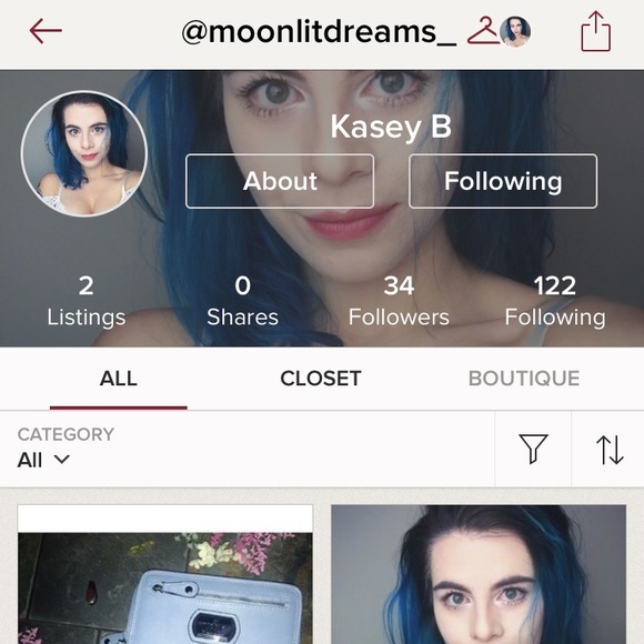 Go Follow My New Account! @moonlitdreams_ - Picture 1 of 2